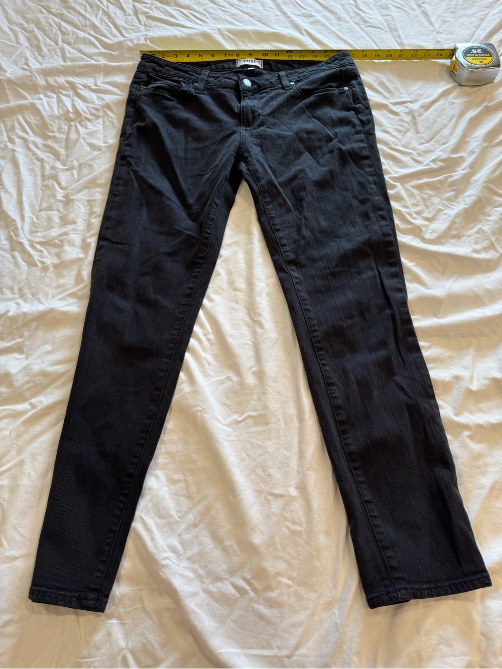PAIGE Black Skinny Jeans for Women
